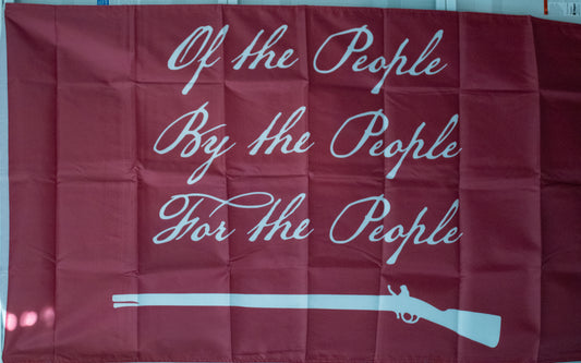 Of the People Double Sided Flag