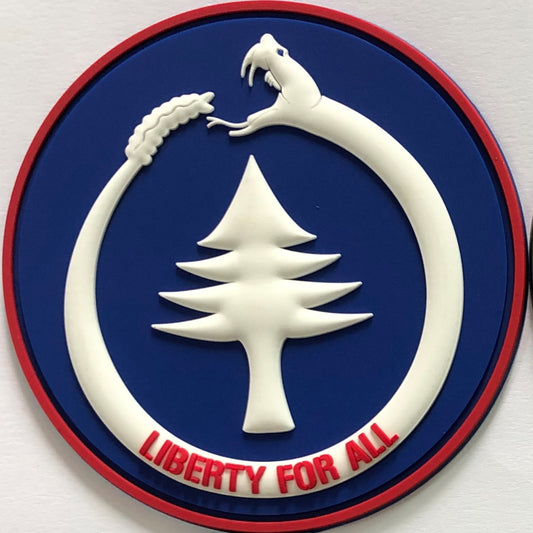 Liberty for All PVC Patch