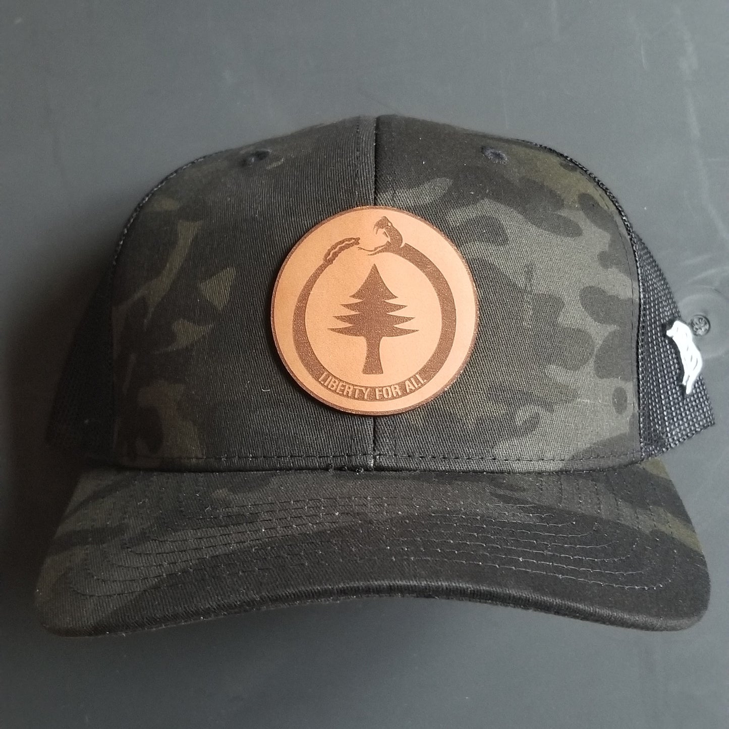 Liberty for All Leather Patch Hat