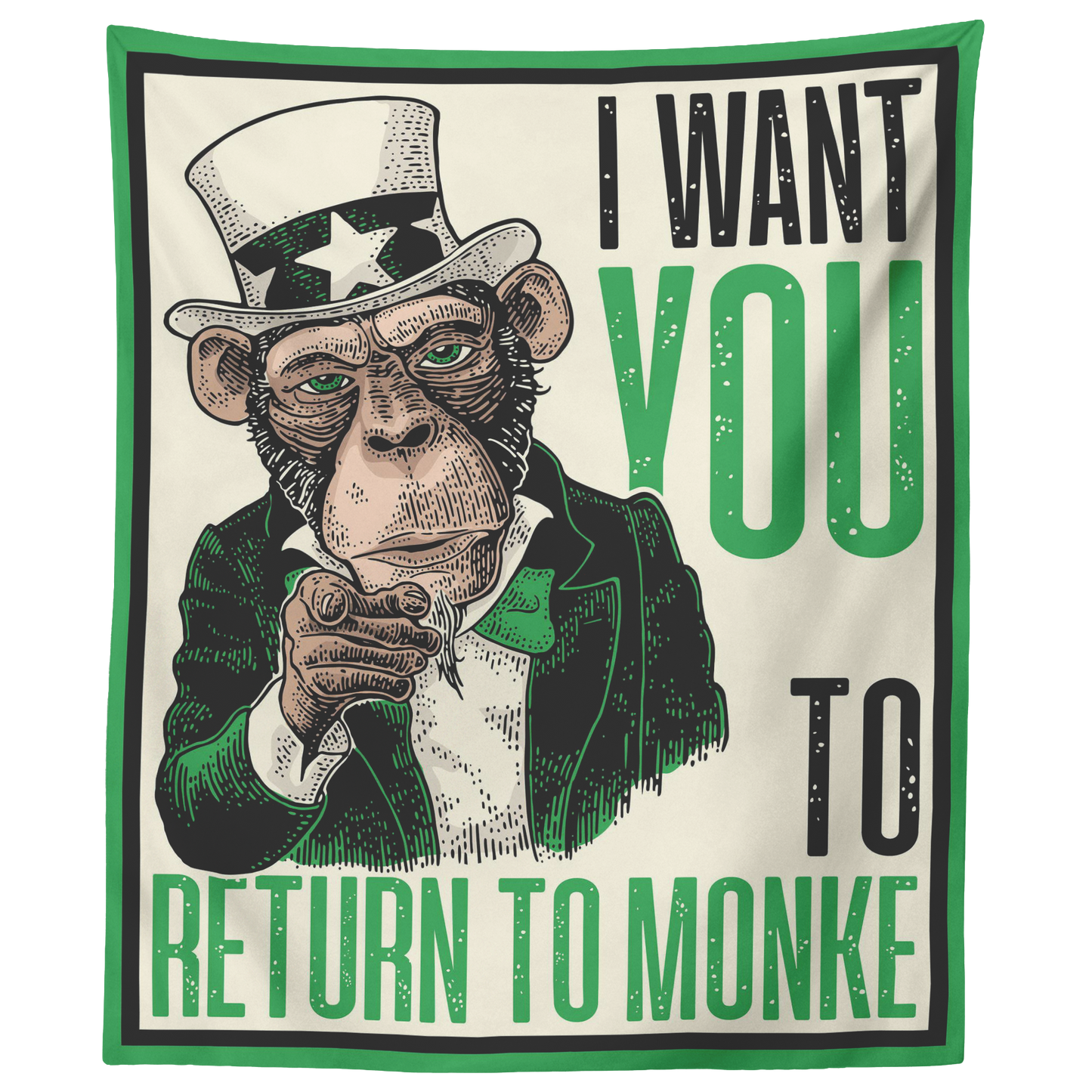 I Want You To Return To Monke Tapestry