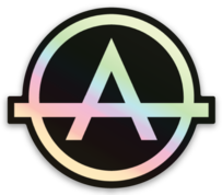 BR Anarchy Holographic Sticker