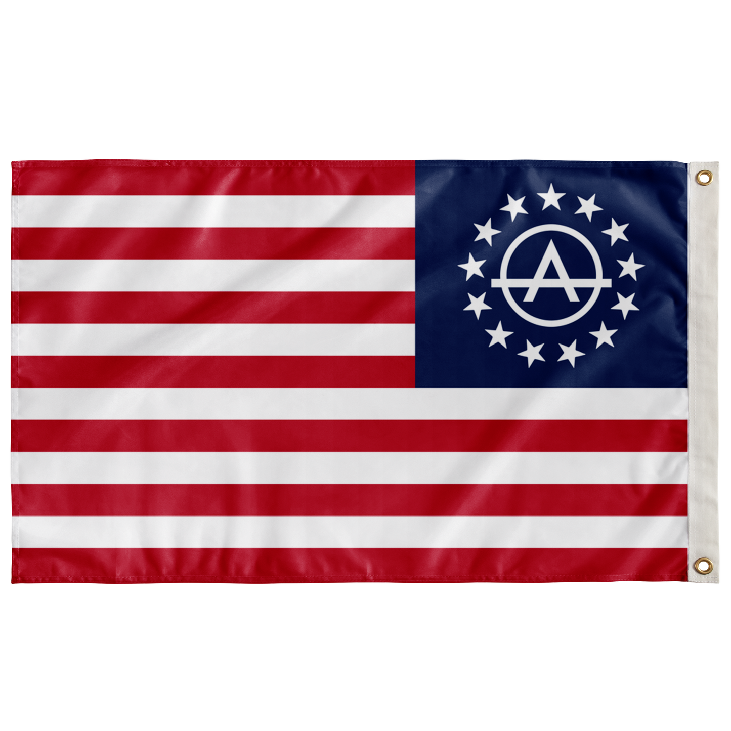 Anarcho Betsy Double Sided Flag