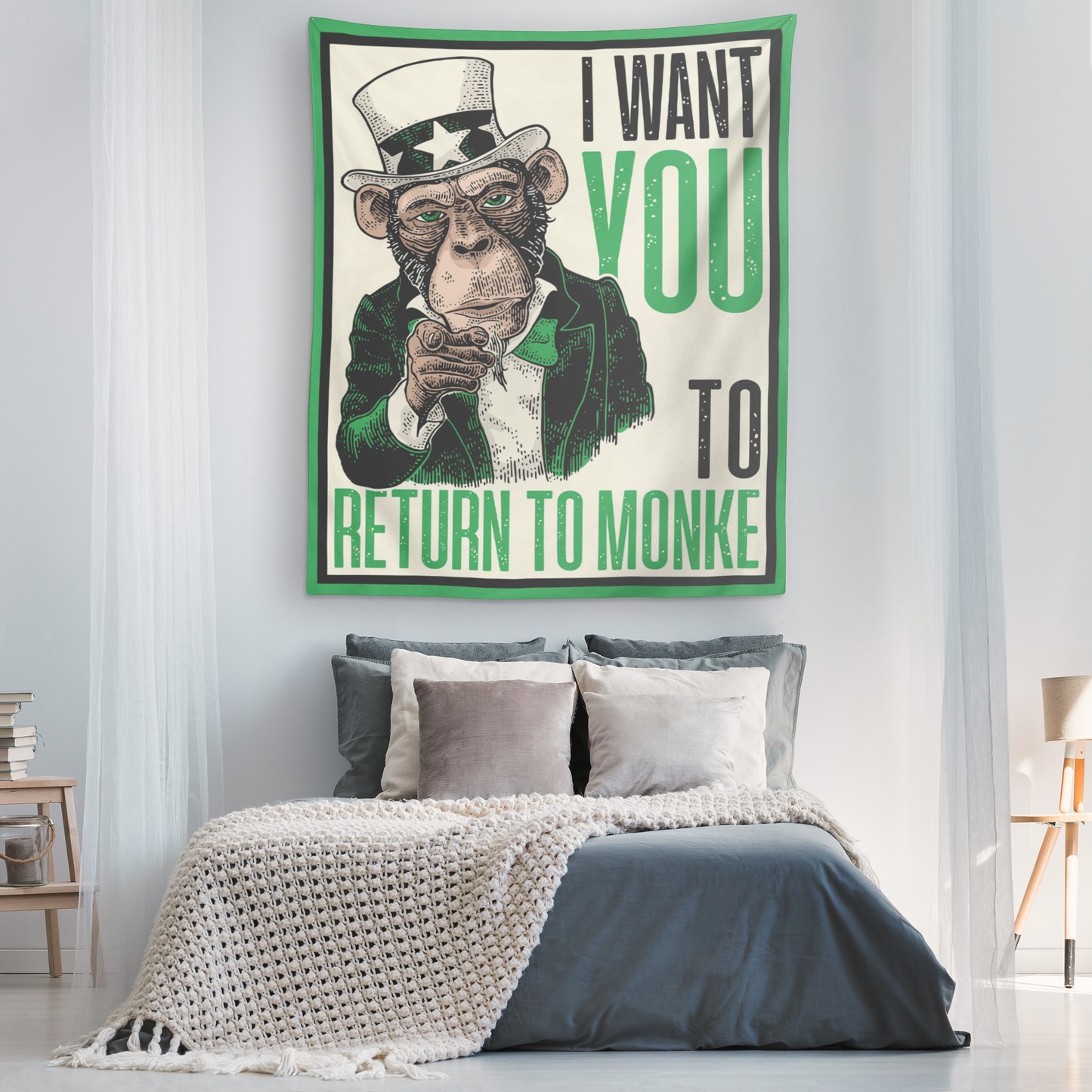 I Want You To Return To Monke Tapestry