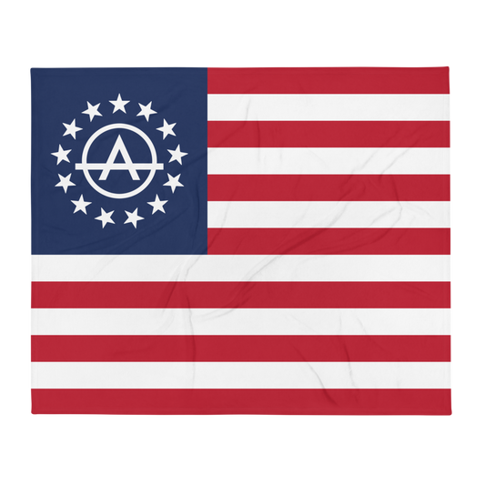 Anarcho Betsy Throw Blanket