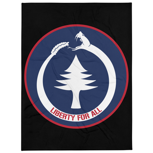 Liberty for All Throw Blanket