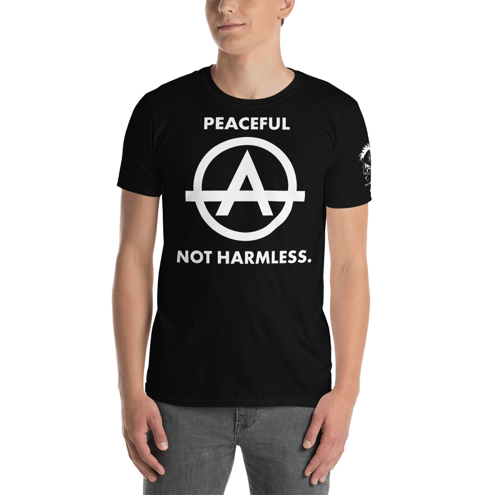 Peaceful, Not Harmless Unisex T-Shirt