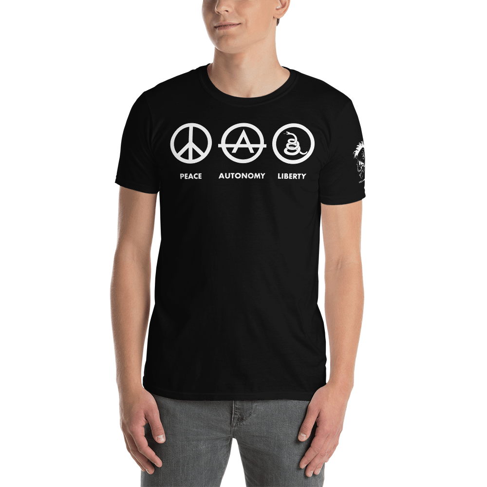 Peace, Autonomy, Liberty Unisex T-Shirt
