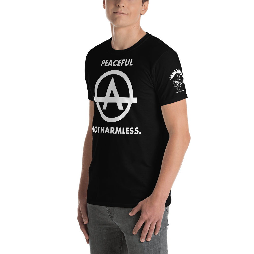 Peaceful, Not Harmless Unisex T-Shirt