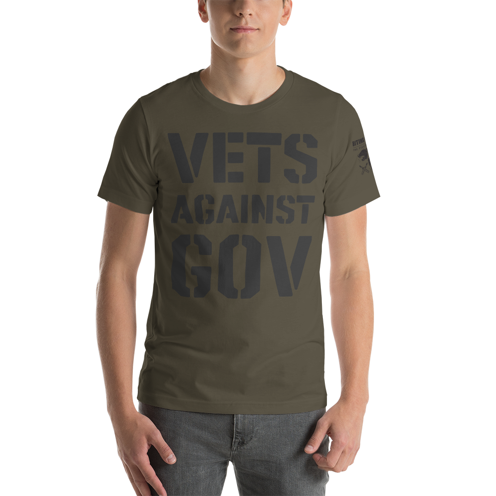 Vets Against Gov Unisex t-shirt