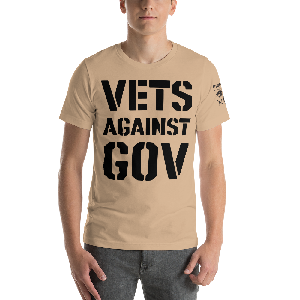 Vets Against Gov Unisex t-shirt