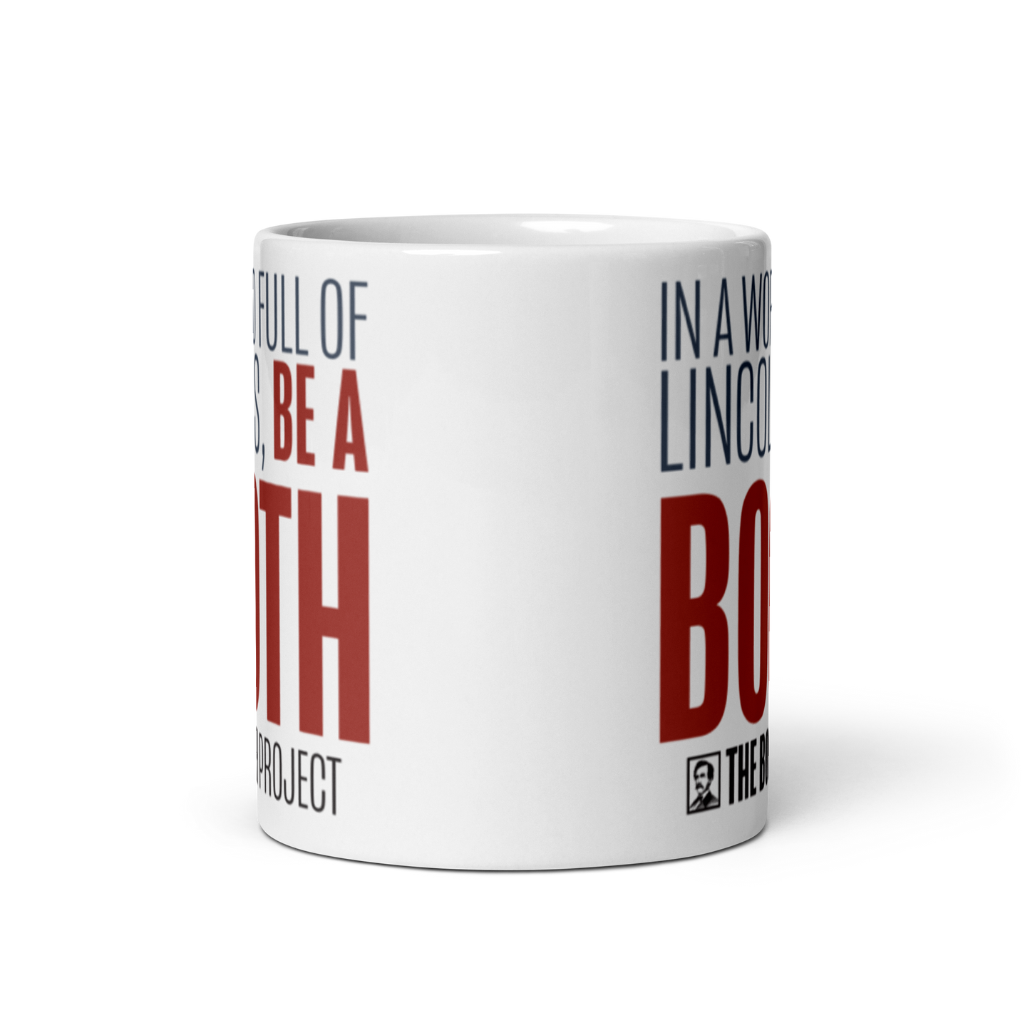 Be A Booth White Mug